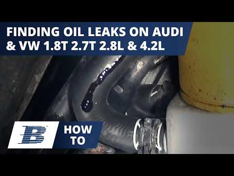 how to locate an oil leak