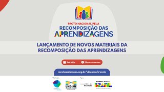 Lançamento de novos Materiais da Recomposição das Aprendizagens