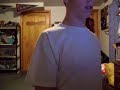 kid gets caught dancing and is embarrassed
