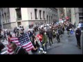 Tokyo, New York City both had demonstrations for Fuji TV & Wall Street