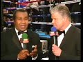 Jim Lampley, emotional