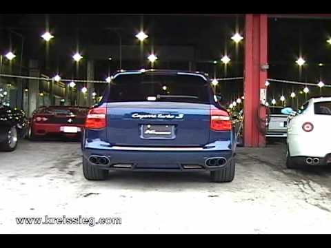 Porsche Cayenne Turbo Late Model kreissieg①Blipping Headers F1Sound Valvetronic Exhaust System