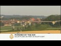 Solar plane completes maiden flight