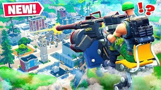 *NEW* Mounted Turret VS Tilted Towers in Fortnite Battle Royale!