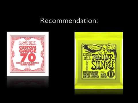 how to gauge guitar strings