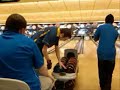 Perrin bowling 300 12th ball 1st in Hackensack High School History