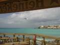 St.Martin - Prop plane landing @ Maho beach