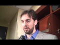 Lakers forward Pau Gasol on Lakers' 92-89 win over Denver Nuggets