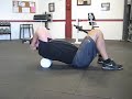 Thoracic Extensions on Foam Roller Thoracic Extensions on Foam Roller