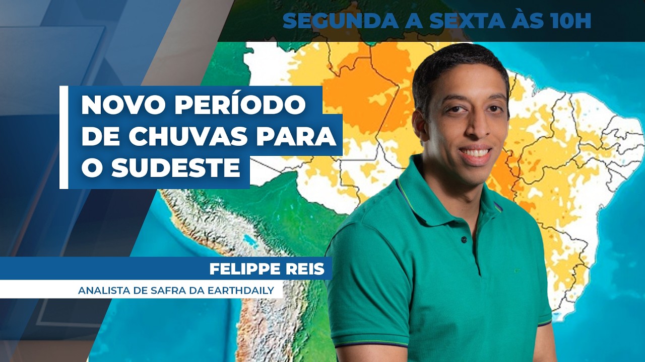 Frente fria se aproxima e deve voltar a chover no sudeste a partir do final de semana