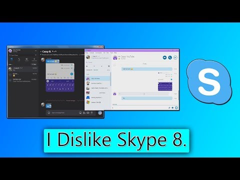 I Dislike Skype 8! 👎🏻