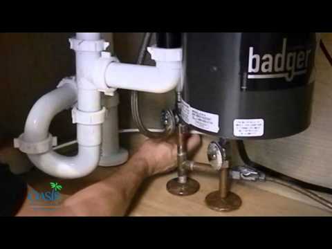 how to install under sink filter system