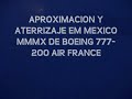 aproximacion y aterrizaje en mexico