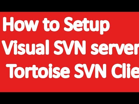 How to setup Visual SVN server and Tortoise SVN Client