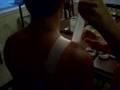 How to tape a broken shoulder