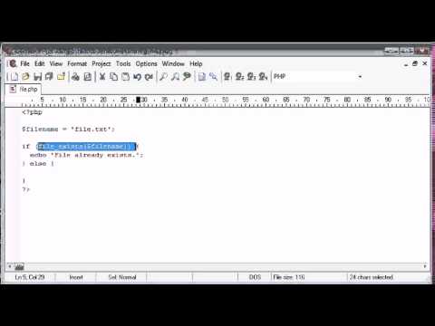 how to test existence of file in c