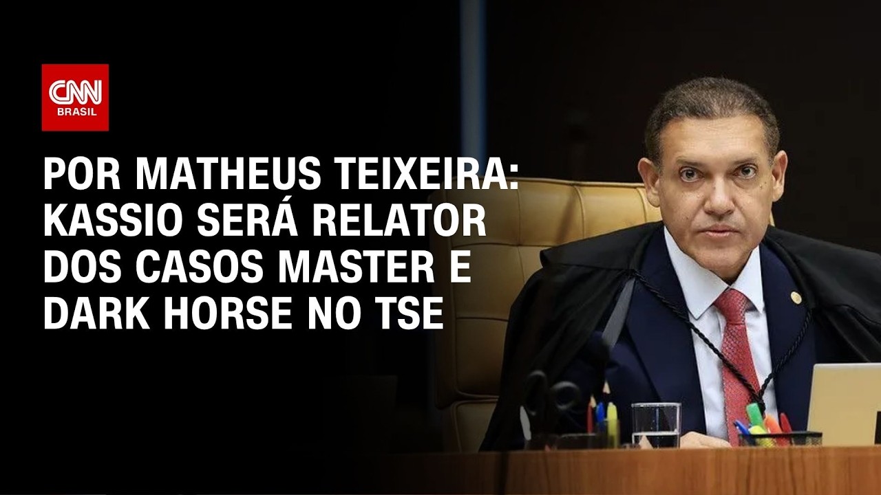Kassio Nunes será relator dos casos Master e Dark Horse no TSE | HORA H