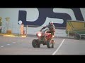 kfx 700 wheelie gone bad kfx 700 wheelie gone bad