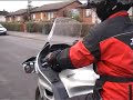 How to ride a motorcycle slowly, slow speed control.