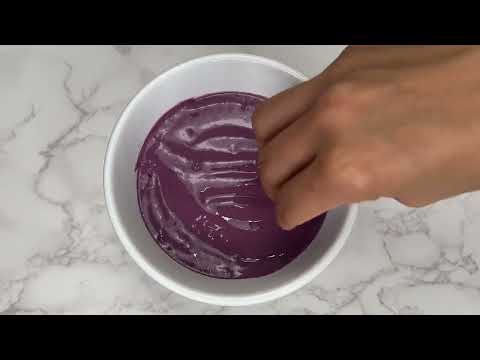 Blended Blueberry Yogurt Bowl