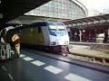 Metronome BR146 leves Hamburg Hbf.