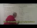 (Algebra) Formula Problems