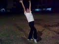 cheerleading practice backwalk :D