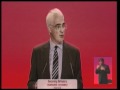 Alistair Darling's speech to Labour Party Conference