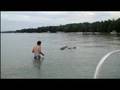 Swimming in Mullett Lake
