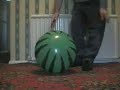Green heatstretched beachball stomp Green heatstretched beachball stomp