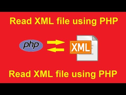 how to create xml file in php