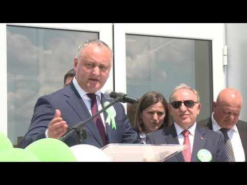 Președintele țării a participat la ceremonia de inaugurare a grădiniţei de copii din satul Cişmichioi