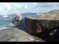 Between the boulders at The Baths, Virgin Gorda