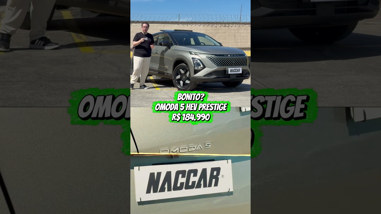 3 Detalhes externos do novo Omoda 5 HEV! 🛑📐