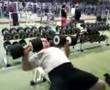 Dumbbell Incline Bench Press 110 lbs