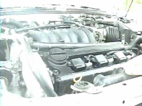 1995-1999 Nissan Maxima: (outdated) Spark plug replacement