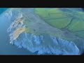 Ultralight Flight over the Mumbles in Swansea South Wales