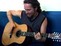 John Butler Guitar Lesson - Guitar Drumming