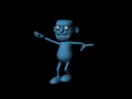 Dancing Blue Man