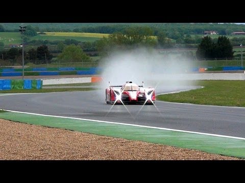 Toyota Hybrid TS030 Track Test - Magny-Cours 4th May 2012