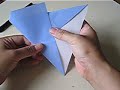 Six pointed star for square paper