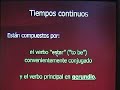 Introducci�n a los tiempos verbales en ingl�s