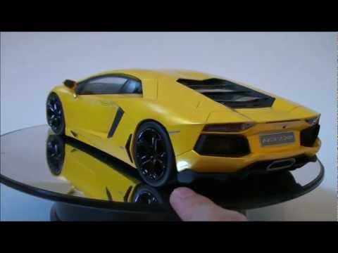1/18 MR model 2011 Lamborghini Aventador (Giallo Orion) [2 of 2] Review
