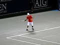Kei NISHIKORI warm uped to the Suzuki-Becker @ Japan Open