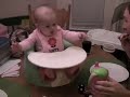 She loves her sippy cup