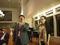Chinese journalists singing at Yuchengco dinner