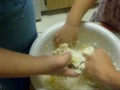 Down syndrome:&nbsp;S�ndrome de Down haciendo galletas