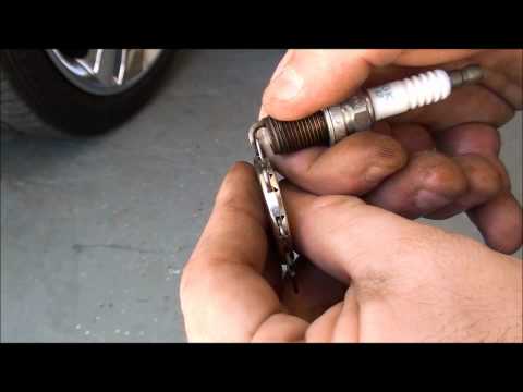 Changing the Spark Plugs on  Jaguar S type R part 1