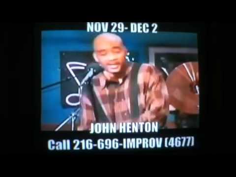 John Henton Cleveland Improv Promo
