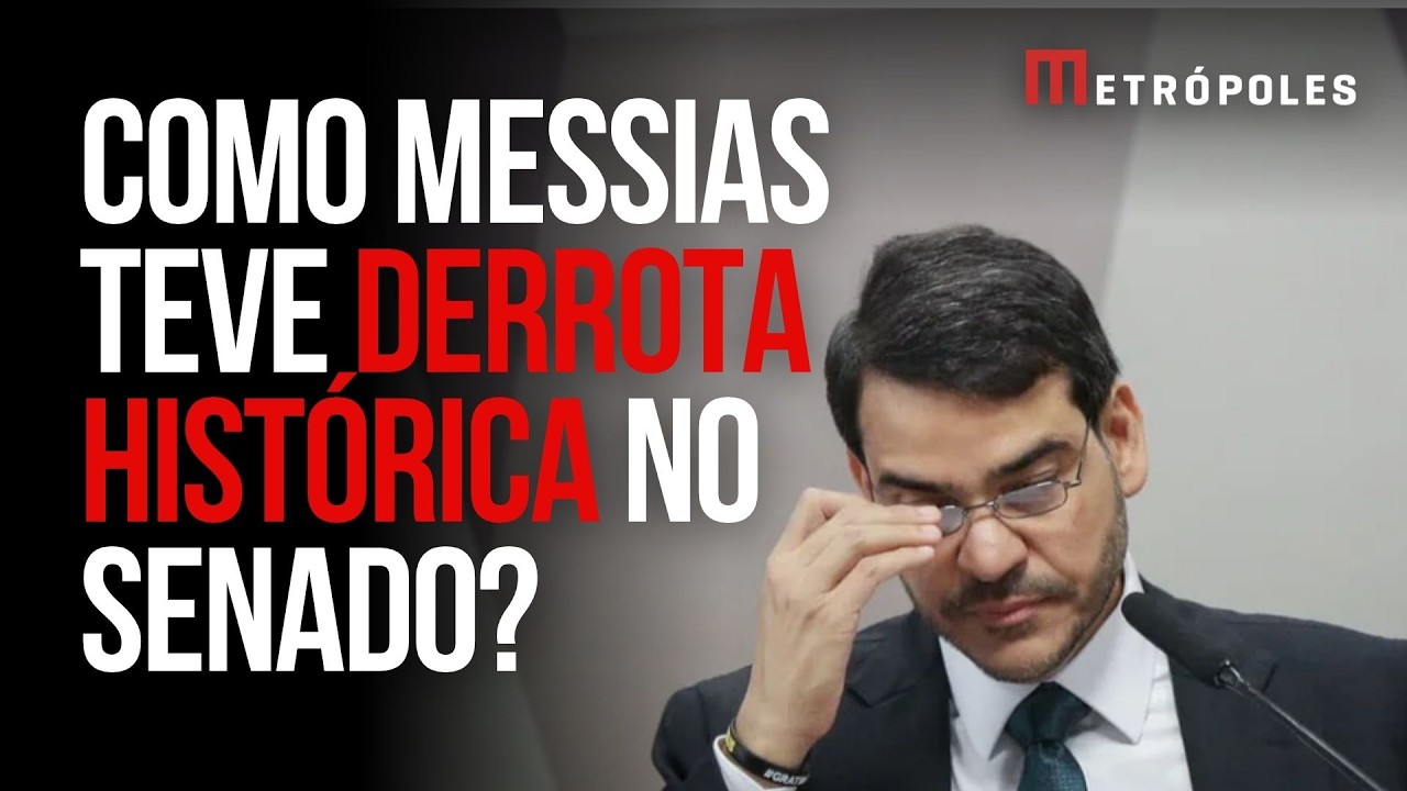 Derrota histórica: entenda como Jorge Messias foi rejeitado no Senado